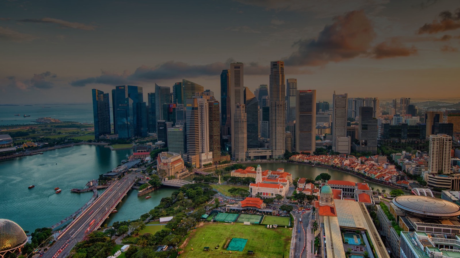Singapore skyline
